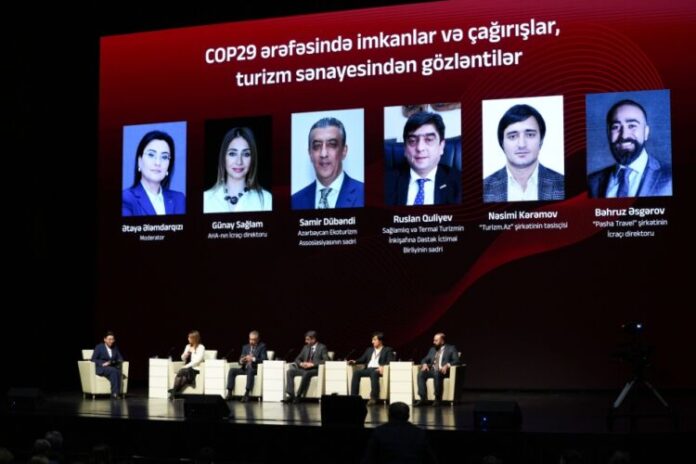 “COP29 ərəfəsində imkanlar və çağırışlar, turizm sənayesindən gözləntilər” - Növbəti panel