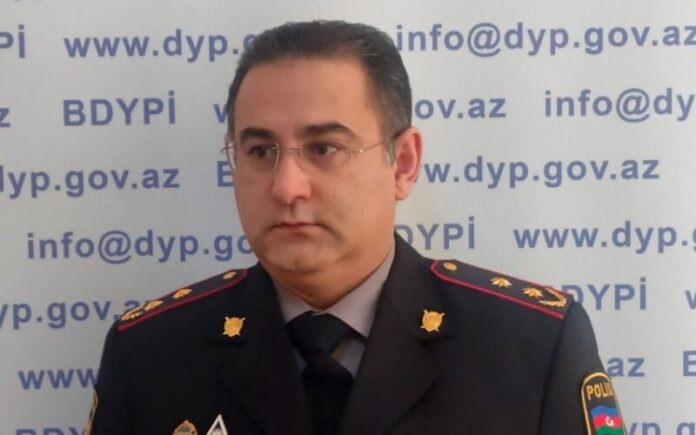 Daxili İşlər Nazirliyinin Baş Dövlət Yol Polisi İdarəsinin rəsmisi, polis polkovnik-leytenantı Mübariz Ağayev