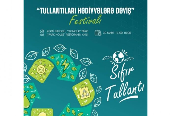 “Tullantıları hədiyyələrə dəyiş” festivalı