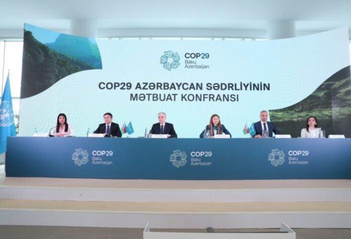 COP29-un loqosu ictimaiyyətə təqdim olunub