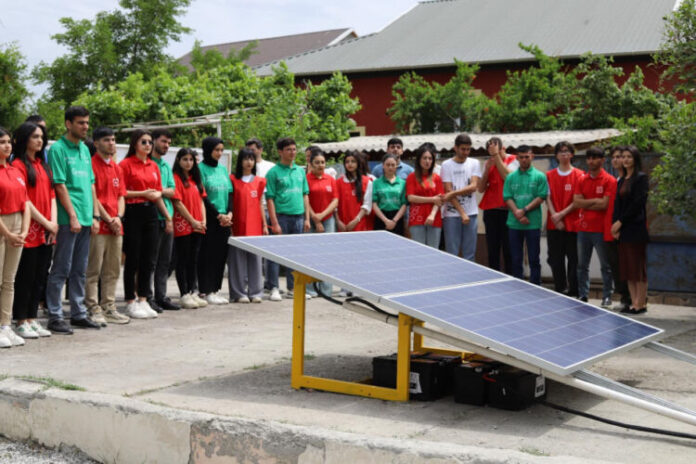 Mingəçevir Dövlət Universitetində günəş enerjisi paneli quraşdırılıb