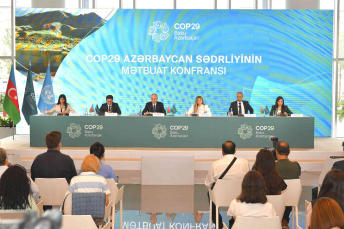 COP29 Azərbaycan Sədrliyinin mətbuat konfransı