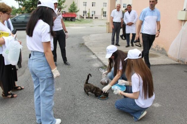 “Heyvanları sevək, ətrafı təmiz saxlayaq”